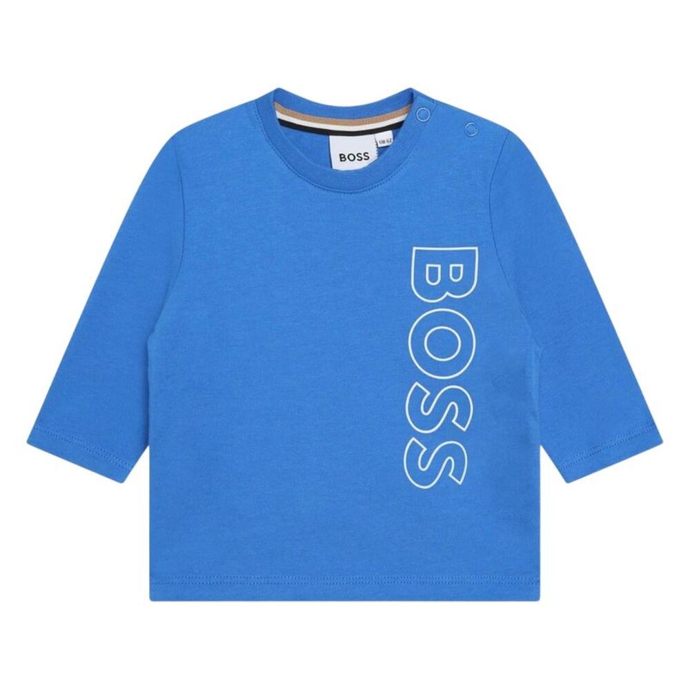 Boss Baby Ribbed Regular T-Shirt / Navy Blue